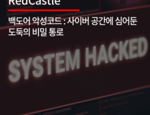 백도어 악성코드 : 사이버 공간에 심어둔 도둑의 비밀 통로